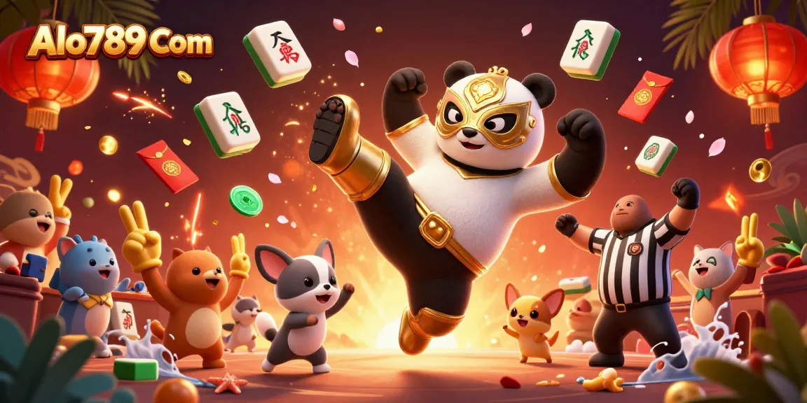 Engage with thrilling action at Alo789 Com featuring an exciting tournament scene packed with characters and dynamic elements.