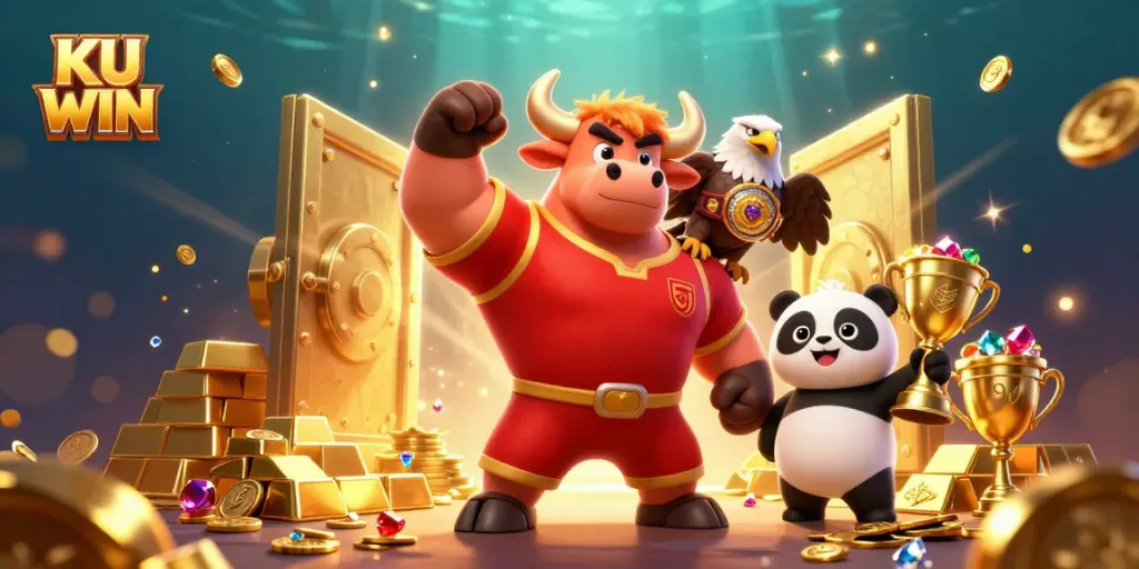 Win big at KU WIN while enjoying thrilling gaming experiences with engaging characters and casino elements.