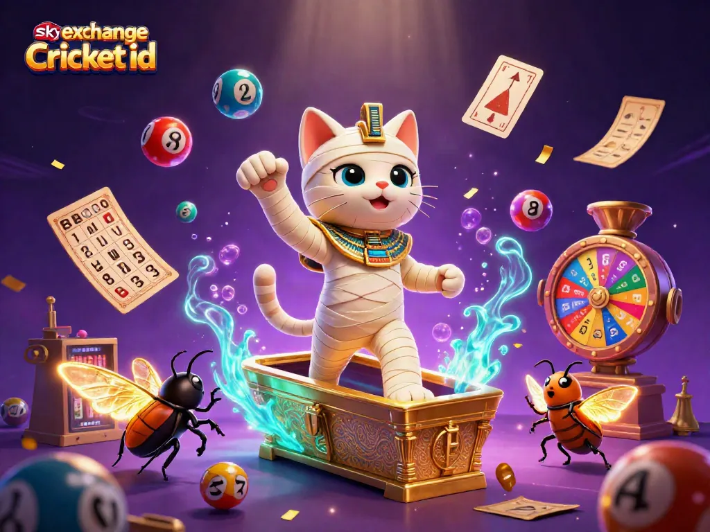 Experience thrilling betting with sky exchange Cricket id featuring dynamic gaming elements and vibrant characters.