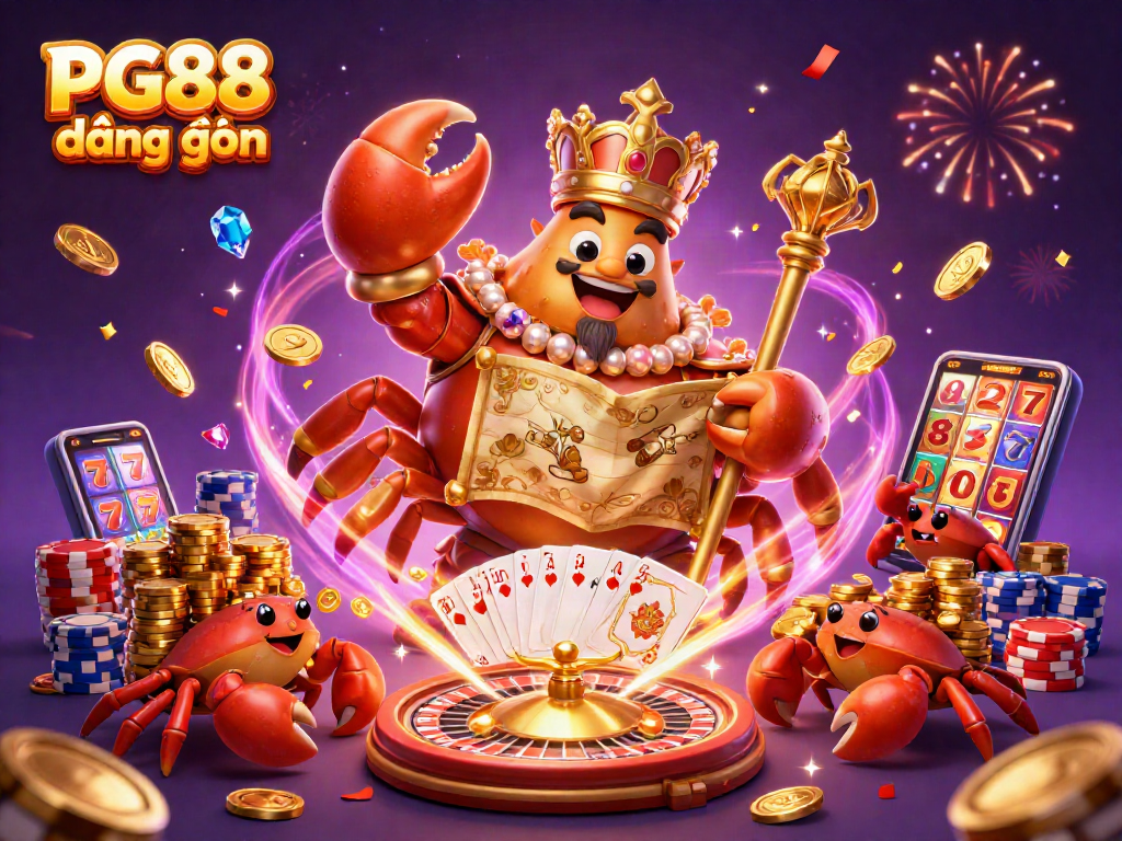 Spin to win at PG88 đăng nhập with vibrant gaming elements and enchanting characters in a magical casino scene.