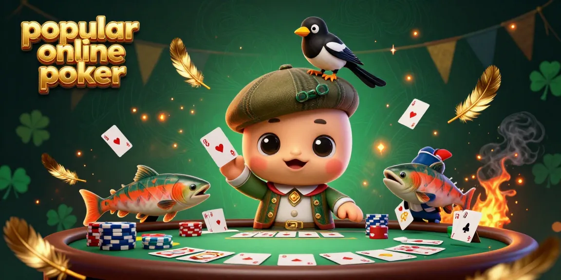 Engage with popular online poker through fun, colorful 3D characters and immersive casino elements.