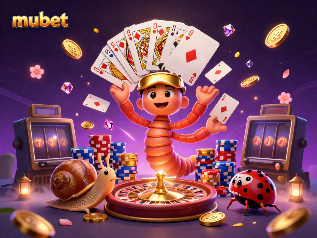 Experience thrilling gameplay with mubet featuring animated characters in a vibrant casino atmosphere.