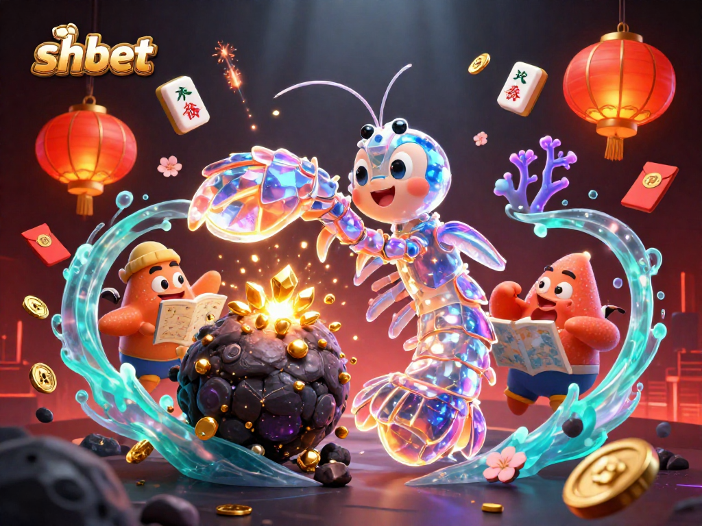 Engage with shbet's immersive galaxy-themed casino, featuring cosmic characters and vibrant game elements.